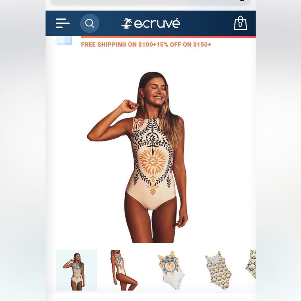 Ecruve One-piece Bathing Suit